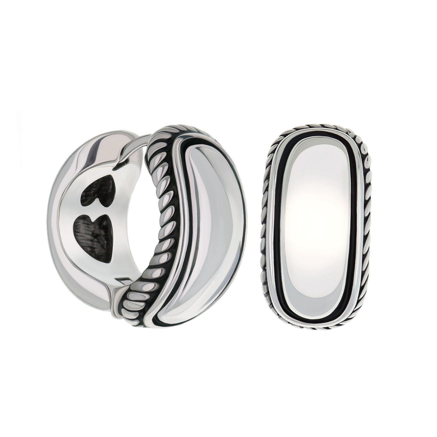 Antique Huggie Earrings