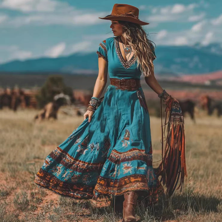 Western-style Womens Dress