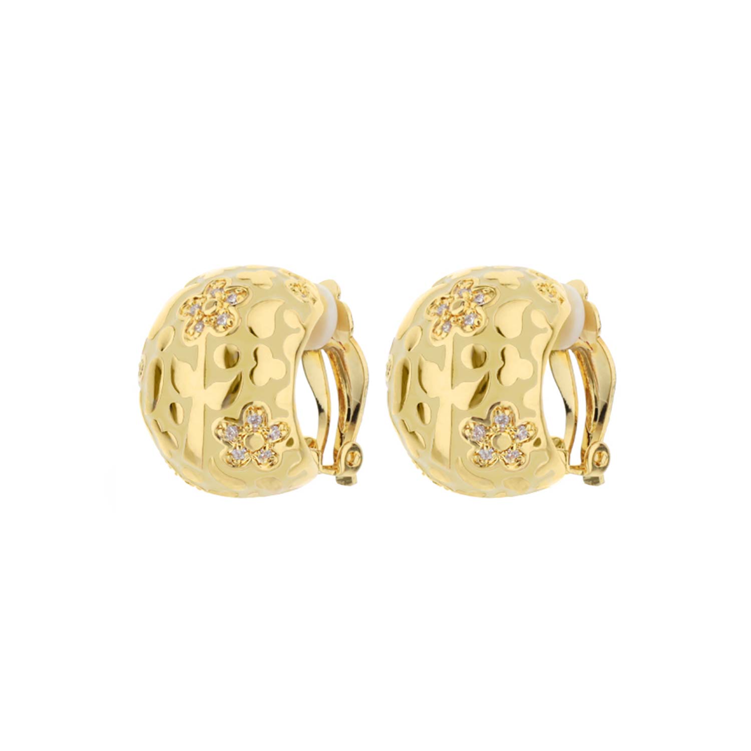 Flowers by Orly Dome Earrings