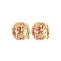 Flowers by Orly Dome Earrings
