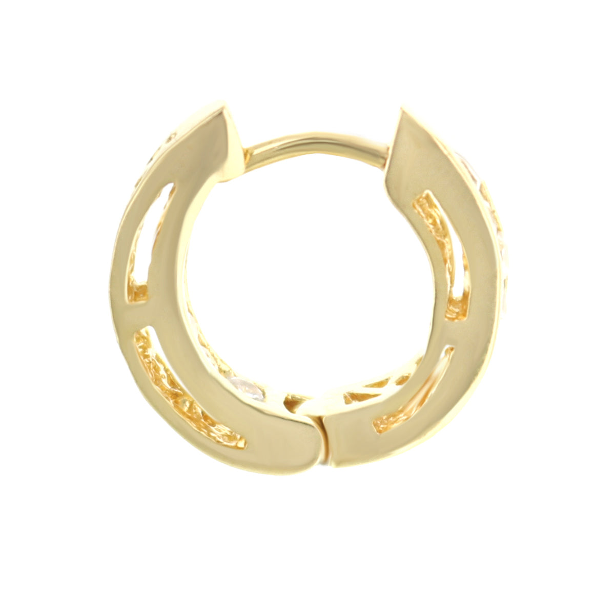 Cubic Zirconia Huggies