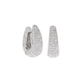 Crystal Huggie Earrings