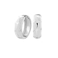 Puzzle Hoop Earrings