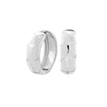 Puzzle Hoop Earrings