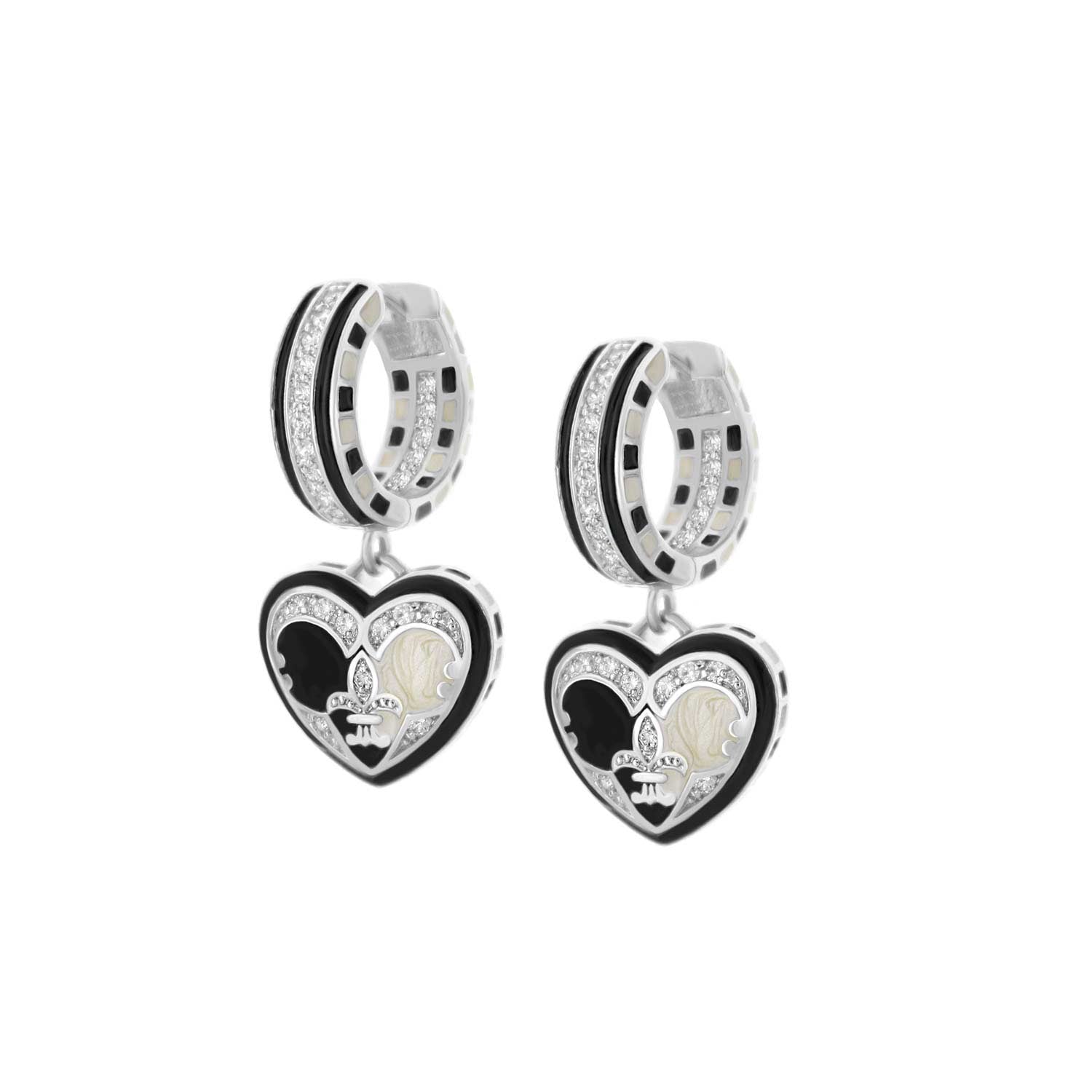Renaissance Heart Earrings