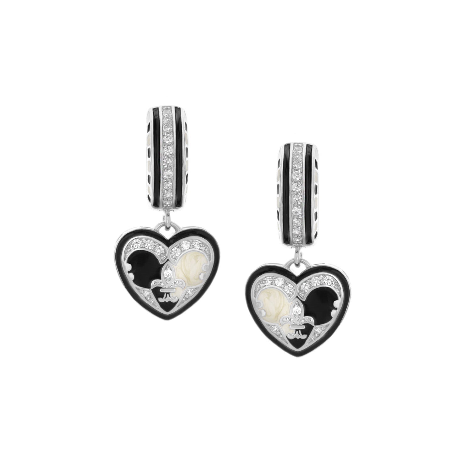 Renaissance Heart Earrings