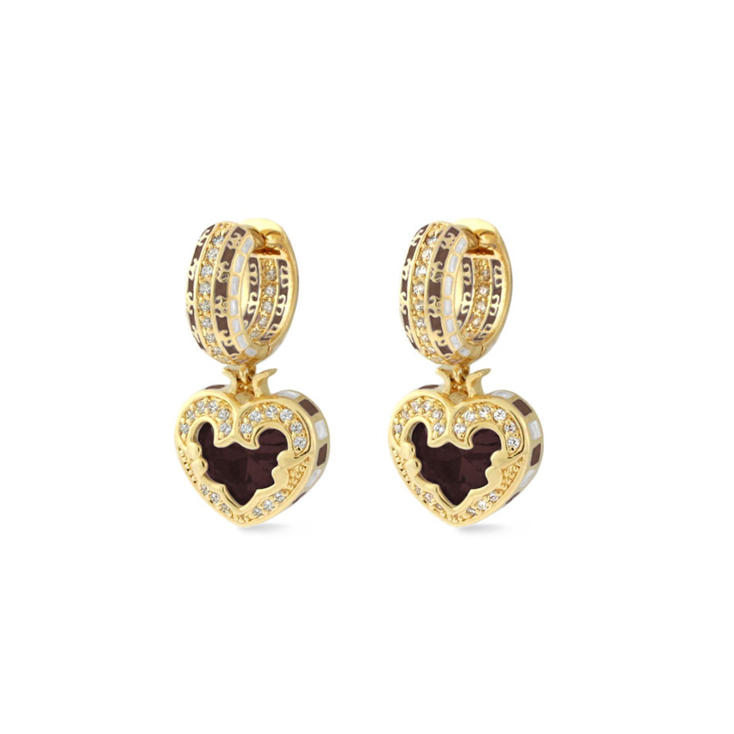 Renaissance Heart Earrings
