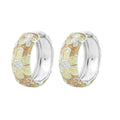 Butterfly Hoop Earrings