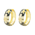 Butterfly Hoop Earrings