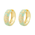 Butterfly Hoop Earrings