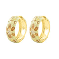 Butterfly Hoop Earrings