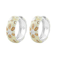 Butterfly Hoop Earrings