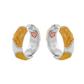 Earth Wind and Pave Earrings