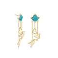 Peace and Dove Earrings