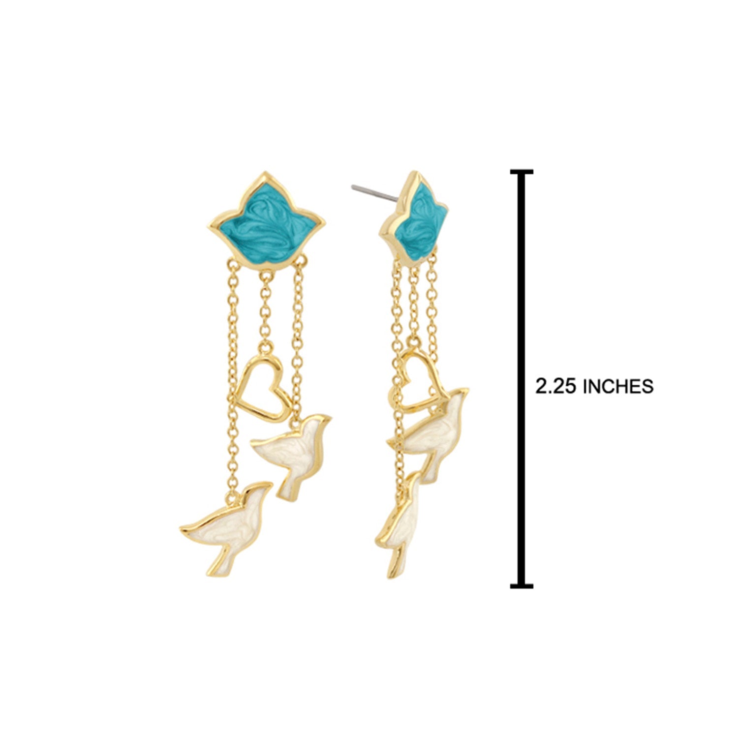 Peace and Dove Earrings