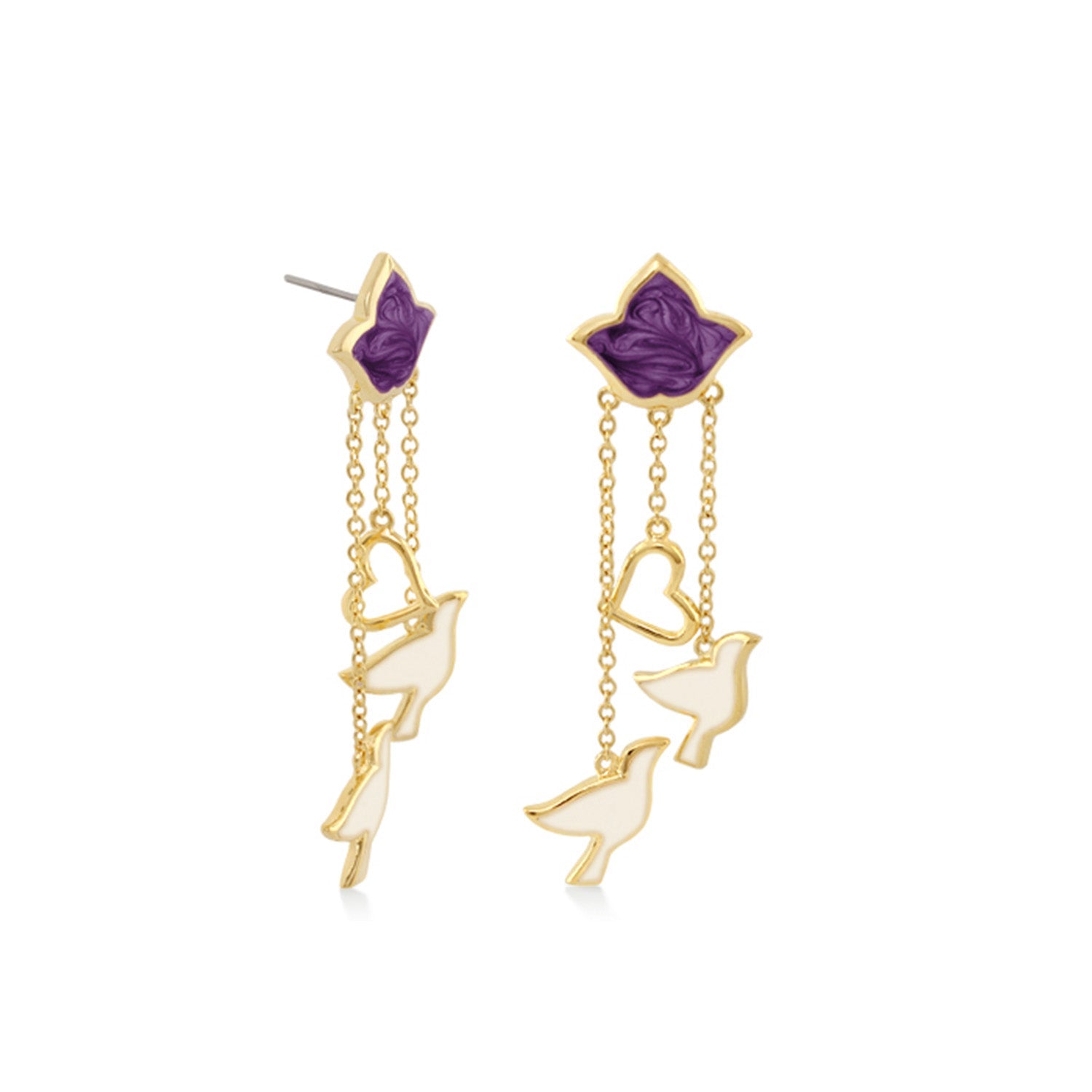 Peace and Dove Earrings