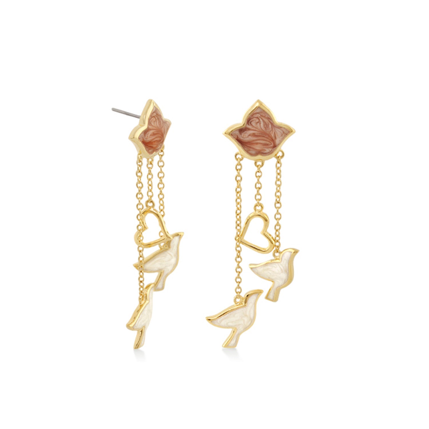 Peace and Dove Earrings