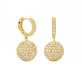 Glamour Pave Earrings