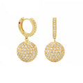 Glamour Pave Earrings