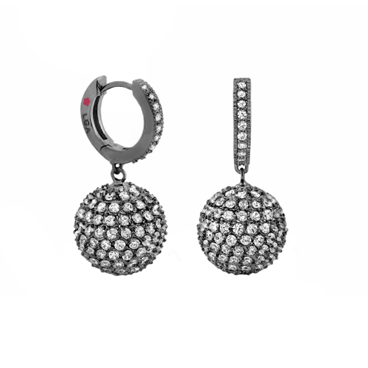 Glamour Pave Earrings