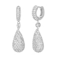 Glamour Pave Drop Earrings