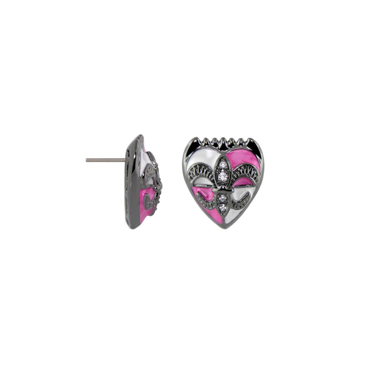 Knights of Love Post  Earrings