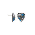Knights of Love Post  Earrings