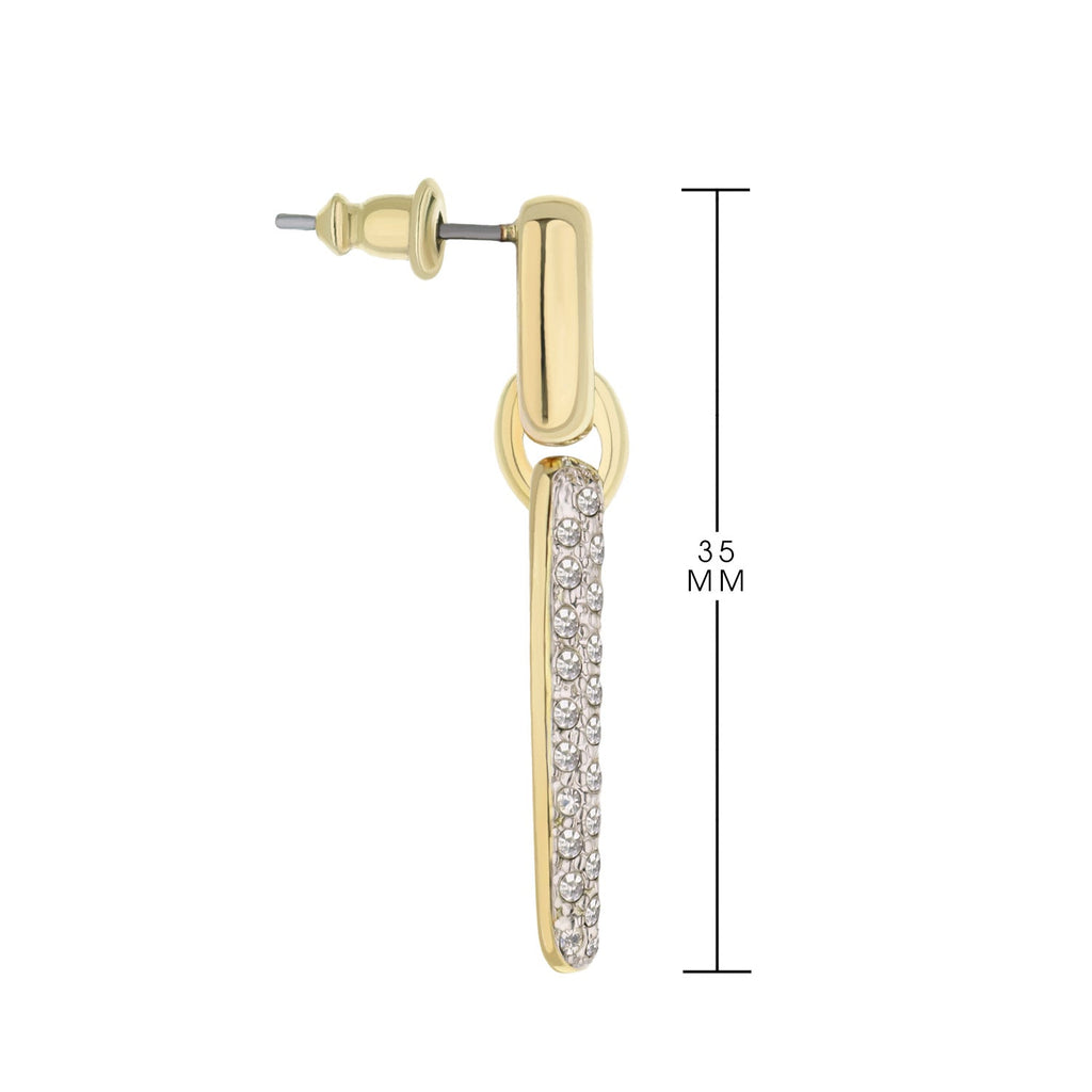 Lga Rectangle Earrings