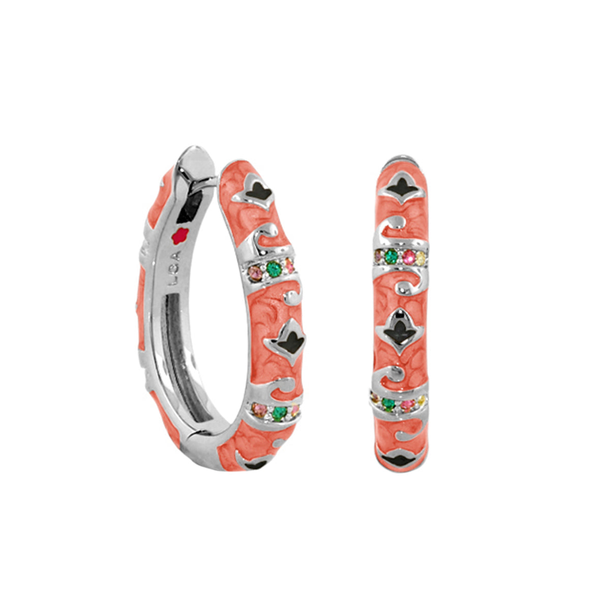 Stackable Fiesta Hoop Earrings