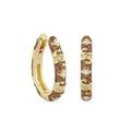 Stackable Fiesta Hoop Earrings