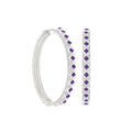 Crystal Hoop Earrings