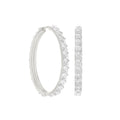 Crystal Hoop Earrings