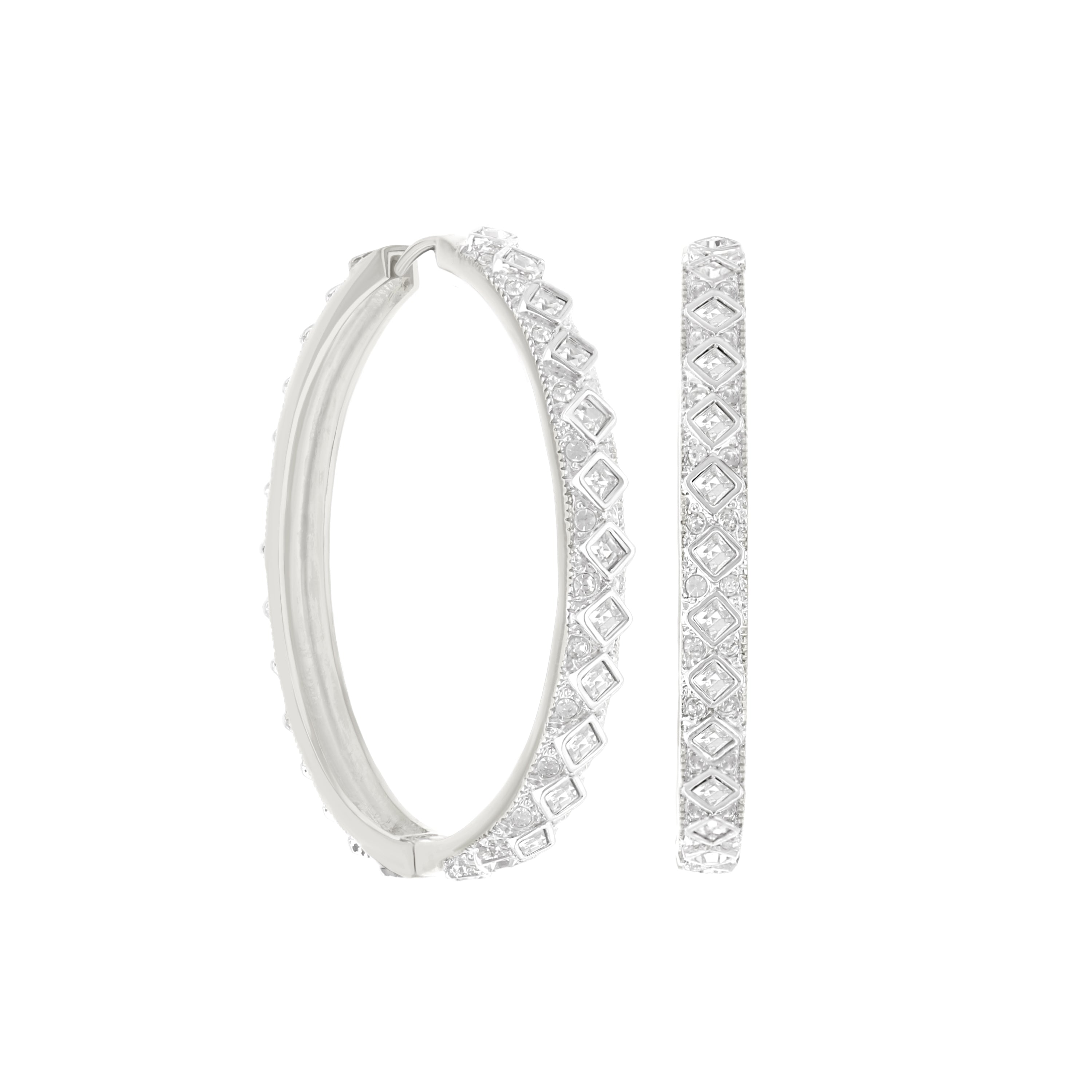 Crystal Hoop Earrings