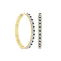 Crystal Hoop Earrings