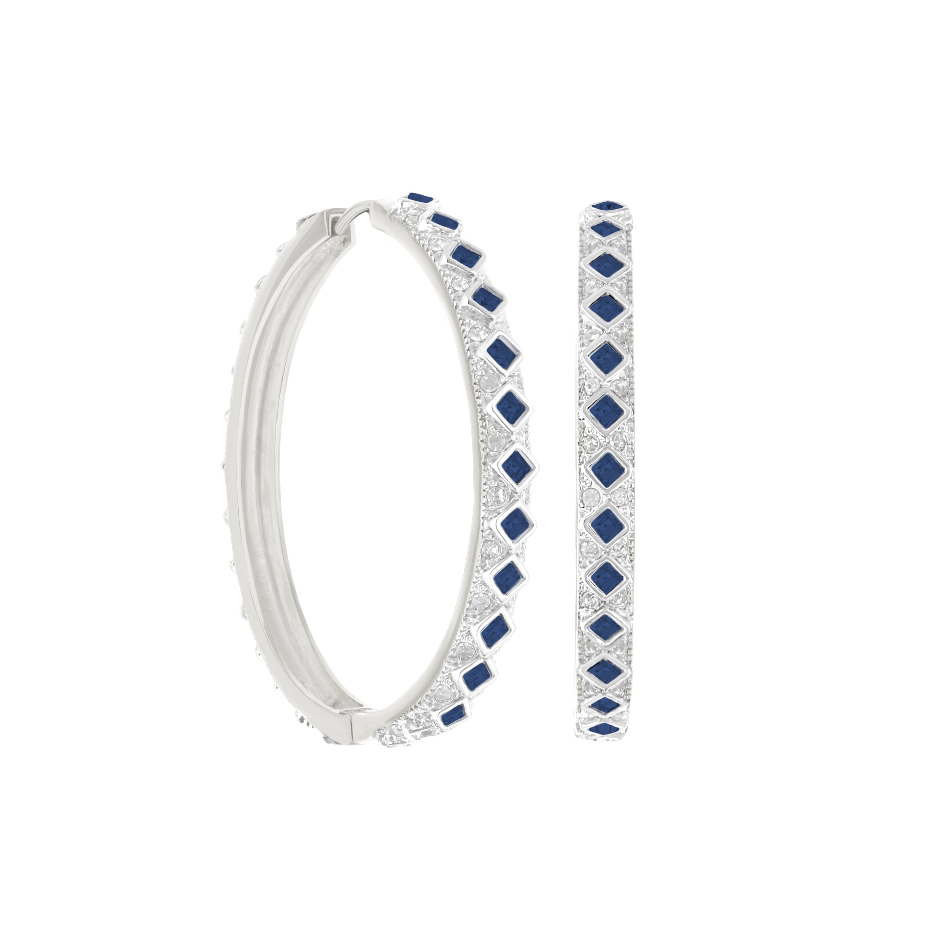 Crystal Hoop Earrings