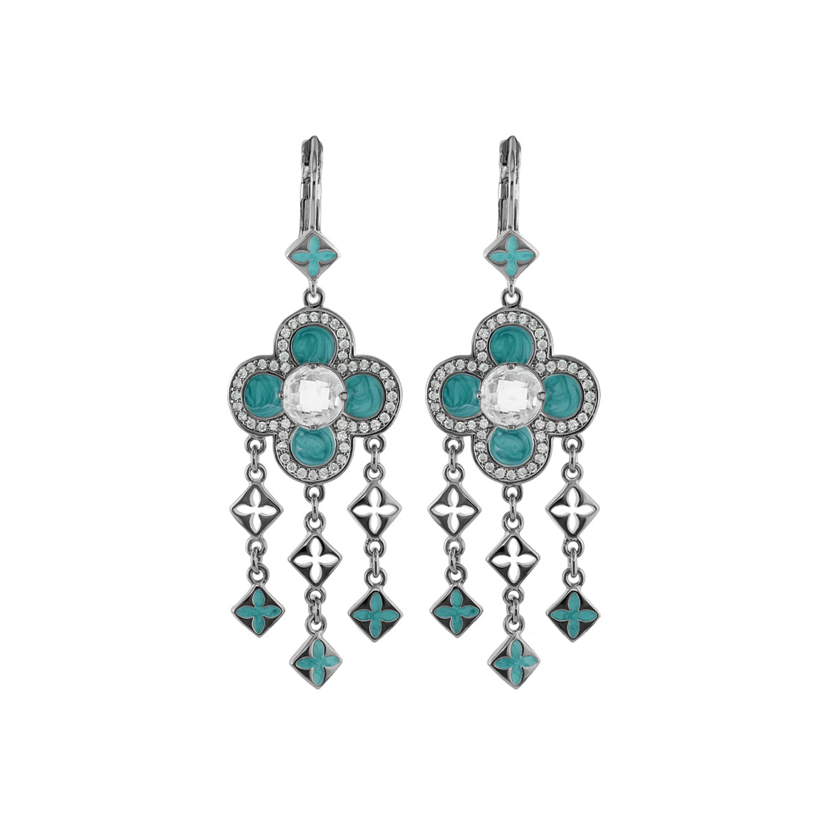 Floral Knight  Earrings