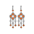 Floral Knight  Earrings