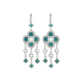 Floral Knight Earrings