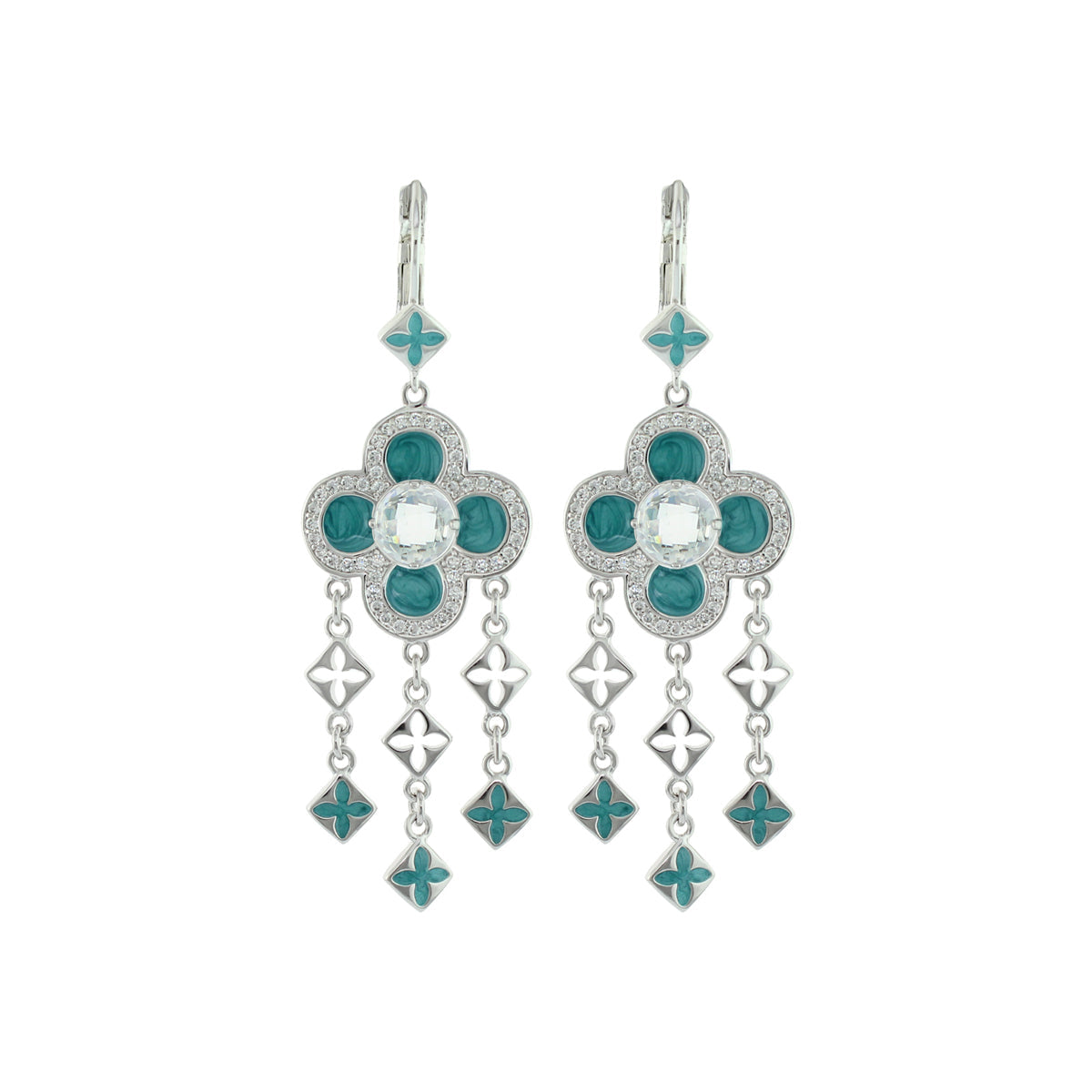 Floral Knight Earrings