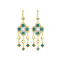Floral Knight Earrings
