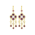 Floral Knight Earrings