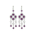 Floral Knight Earrings