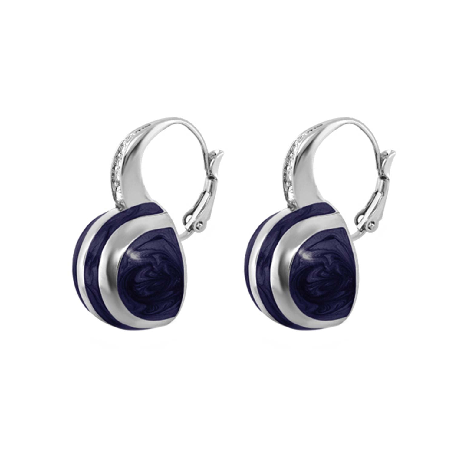 Bamboo Striped Earrings