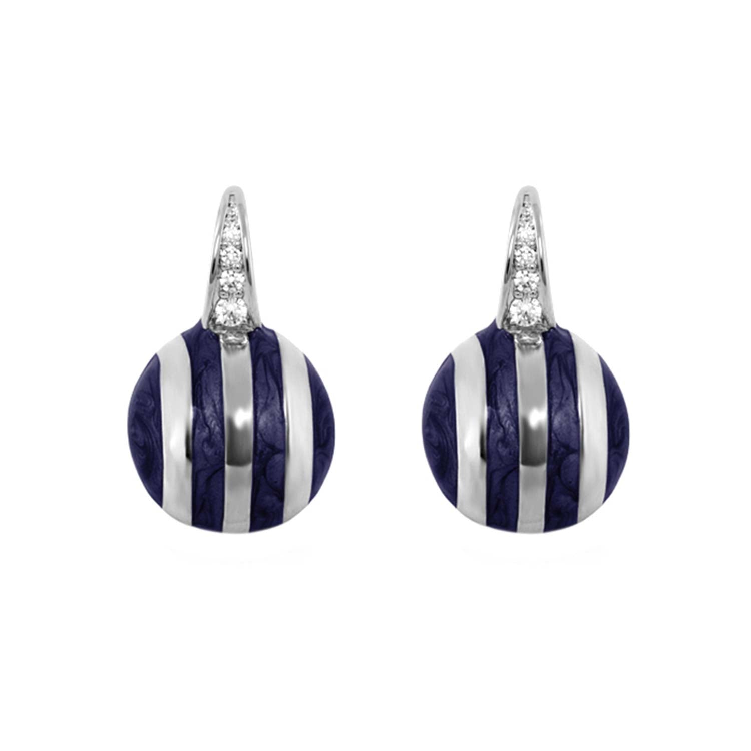 Bamboo Striped Earrings