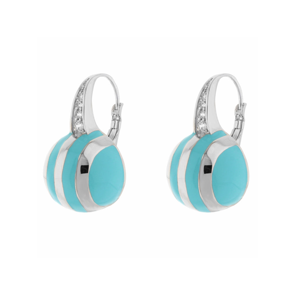 Bamboo Striped Earrings