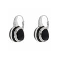 Bamboo Striped Earrings