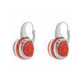 Bamboo Striped Earrings
