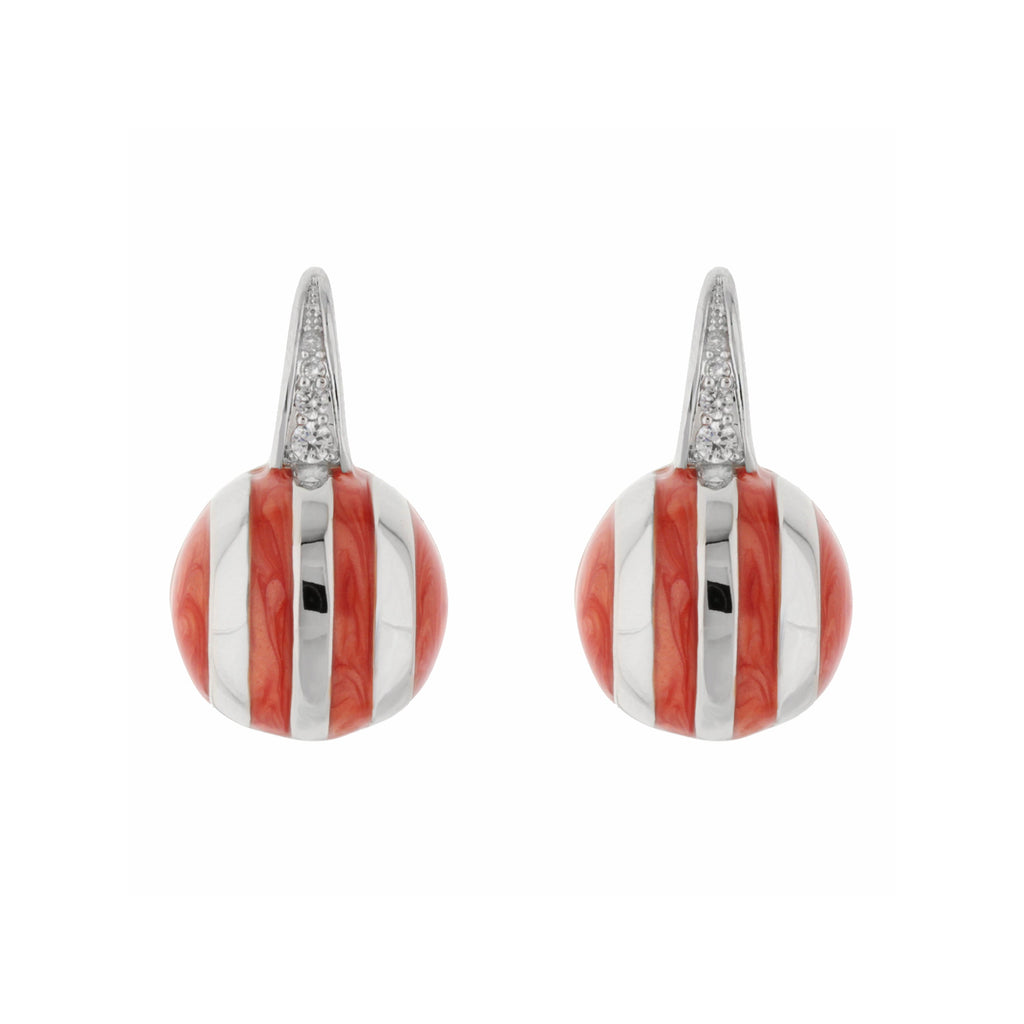 Bamboo Striped Earrings