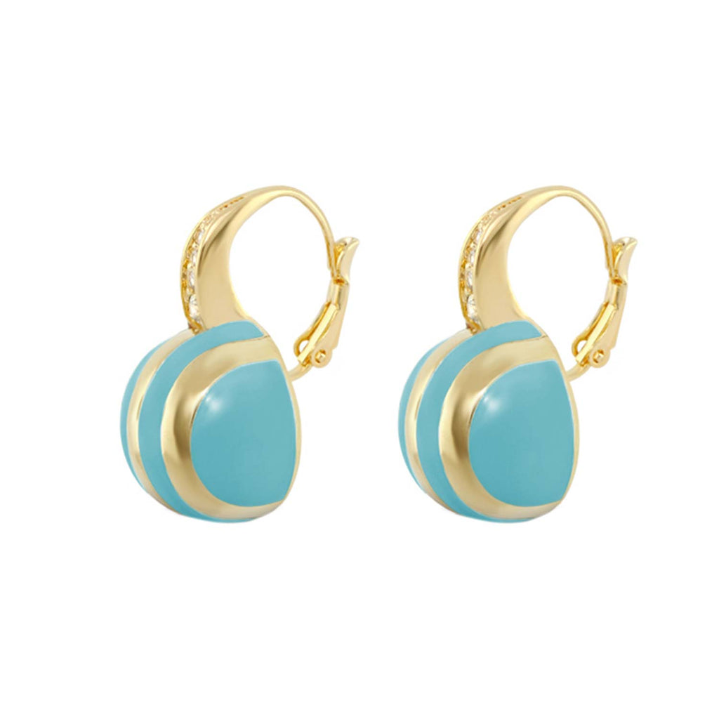 Bamboo Striped Earrings