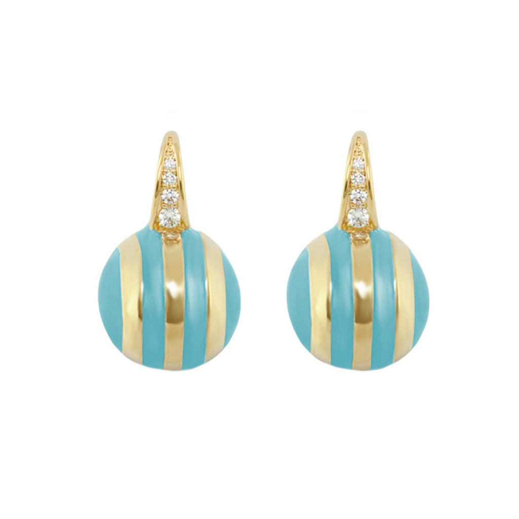 Bamboo Striped Earrings